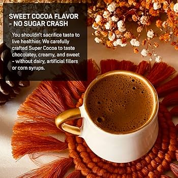Amazon.com : Super Cocoa Coffee Alternative Hot Chocolate Mix